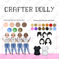 Custom UVDTF - Dolly Design...